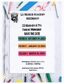 CGI Math Parent Workshop